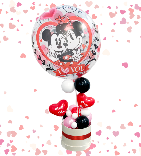 Love in a Box: Valentine's Hat Box Balloon Gift