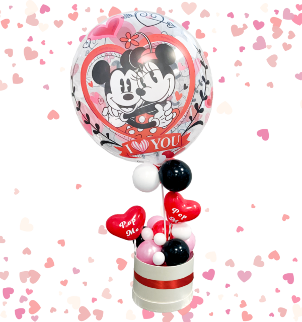 Love in a Box: Valentine's Hat Box Balloon Gift