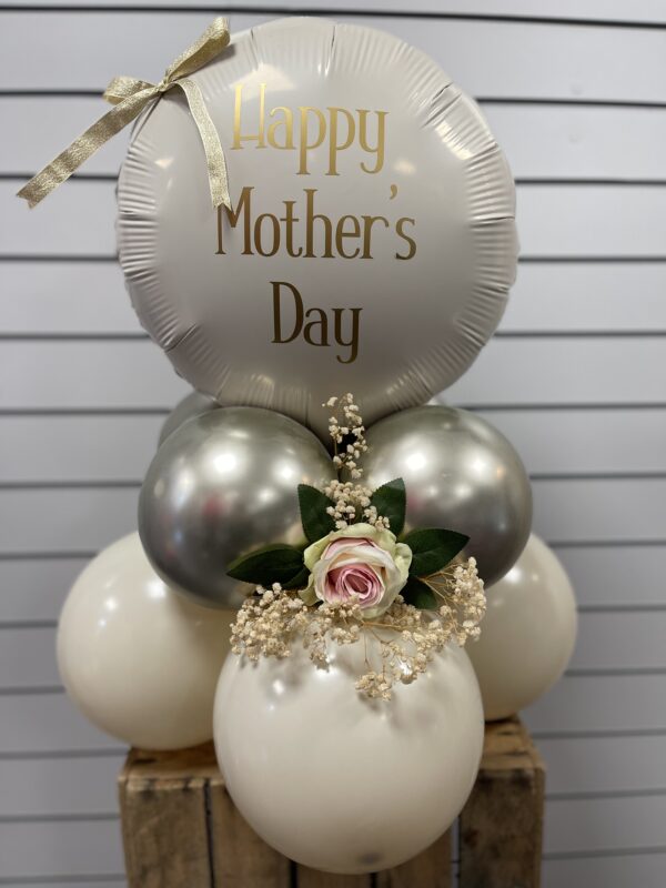 Blooming Love: Personalised Mother's Day Balloon Gift