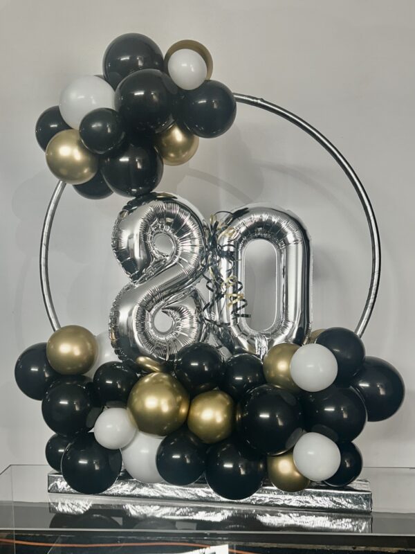 Balloon Hoop Table Display: Stunning, Long-Lasting Event Decor